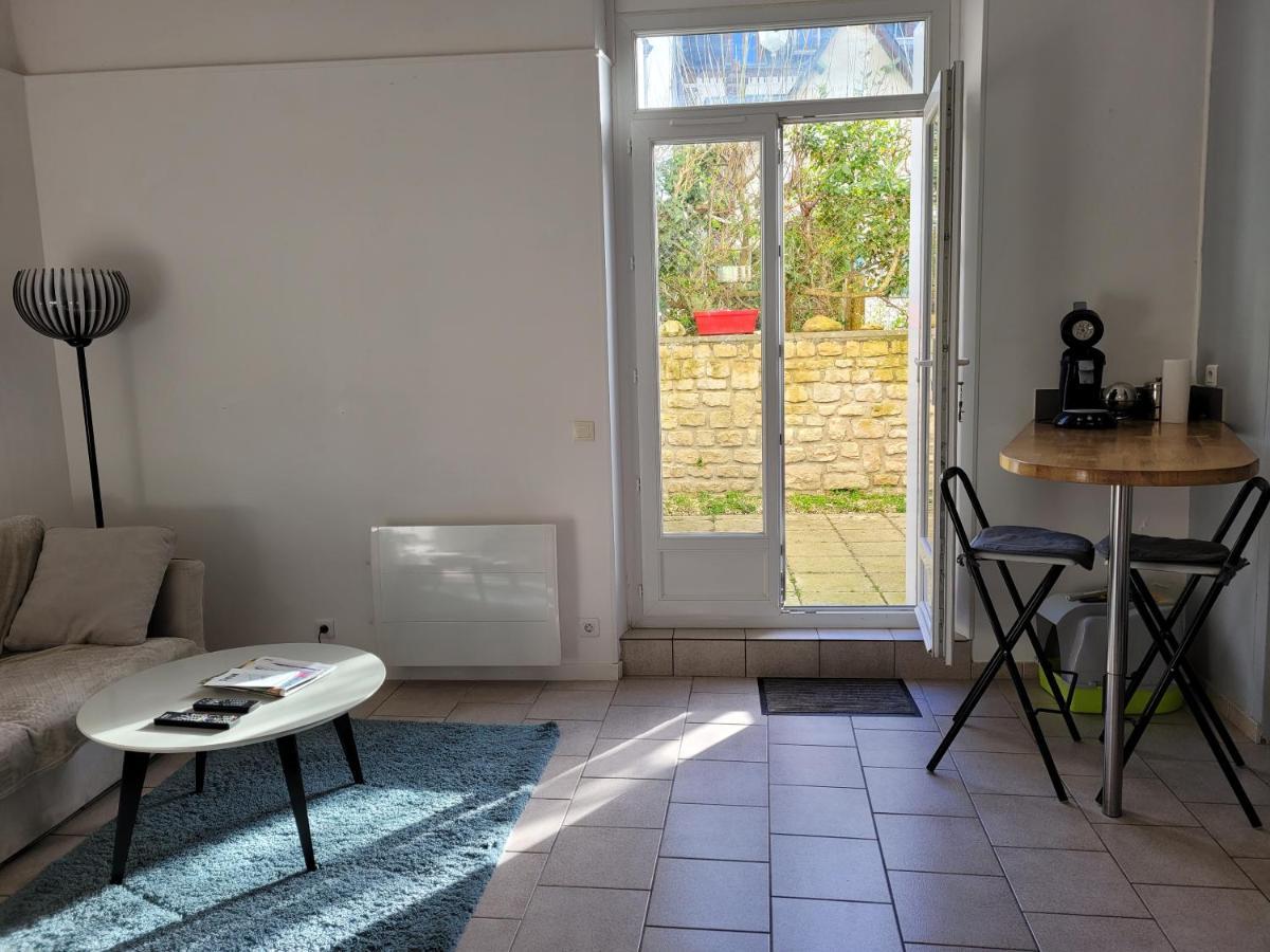 2 Chambres, 50M Centre Ville Plage, Jardin Wifi ヴィレ・シュル・メール エクステリア 写真